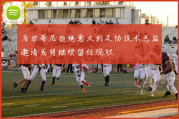 马尔蒂尼拒绝意大利足协技术总监邀请或将继续留任现职